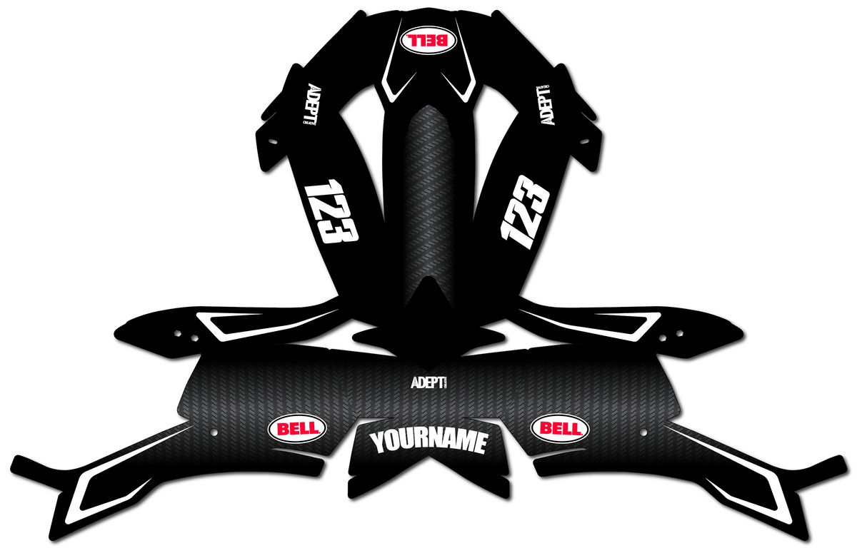BELL HELMETS CARBON WRAP – Adept Creative Co