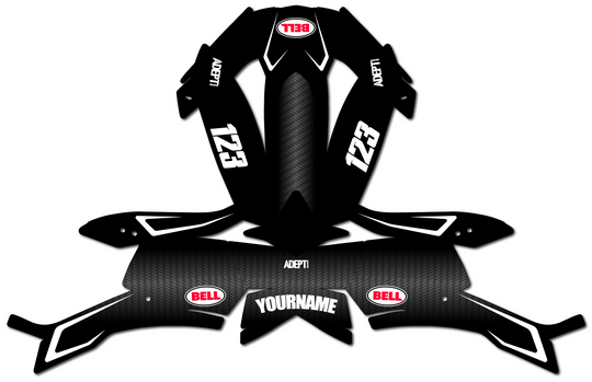 BELL HELMETS CARBON WRAP