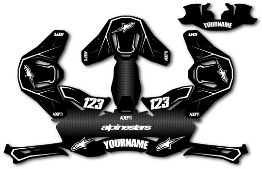 ALPINESTARS SM8 + SM10 CARBON WRAP