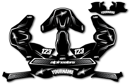 ALPINESTARS SM8 + SM10 RACER WRAP