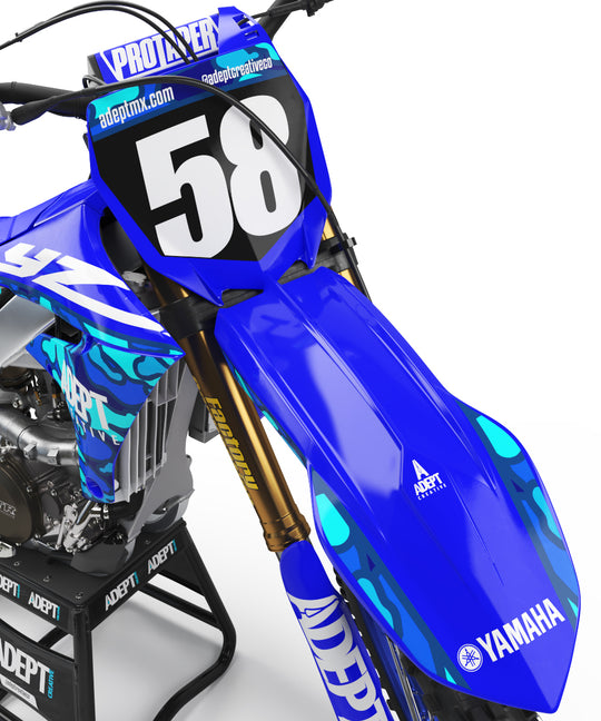YAMAHA BLUE CAMO